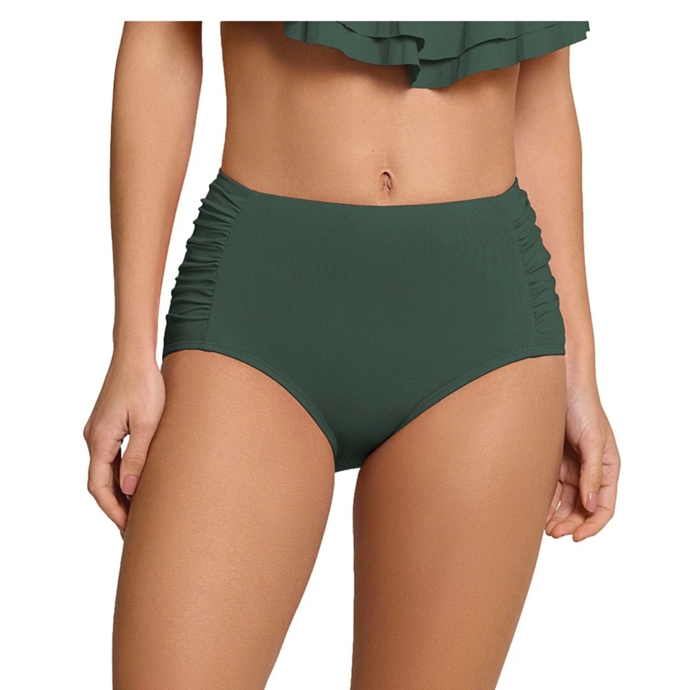 Women's Jantzen Side Shirred Comfort Core Swim Bottoms